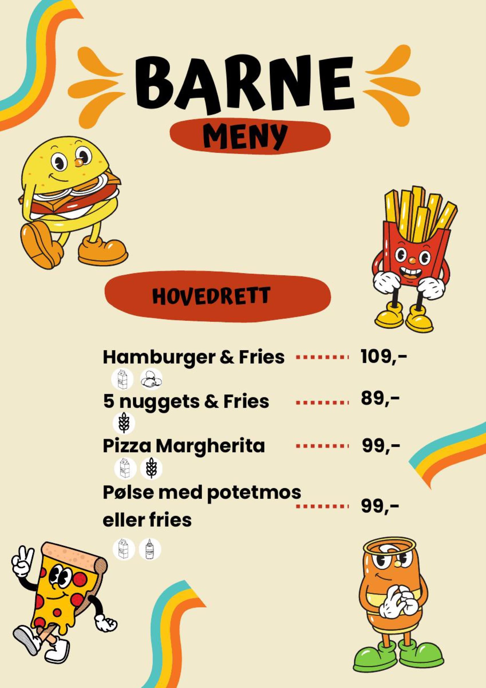 Menyen vi designet for Meat & Eat, side 12