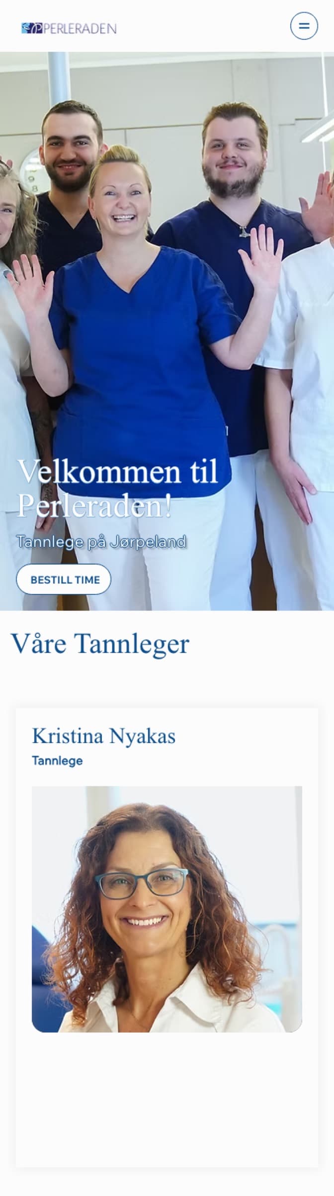 Mobilvisning av perleraden.net